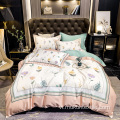 Giá rẻ King Size Bedsheet Duvet Cover Bộ đồ giường Đặt